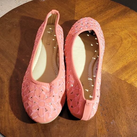 BELLADIA FLORAL PATTERN DESIGN WOMEN"S BALLET  ROUND TOE FLAT SHOE - Picture 13 of 14